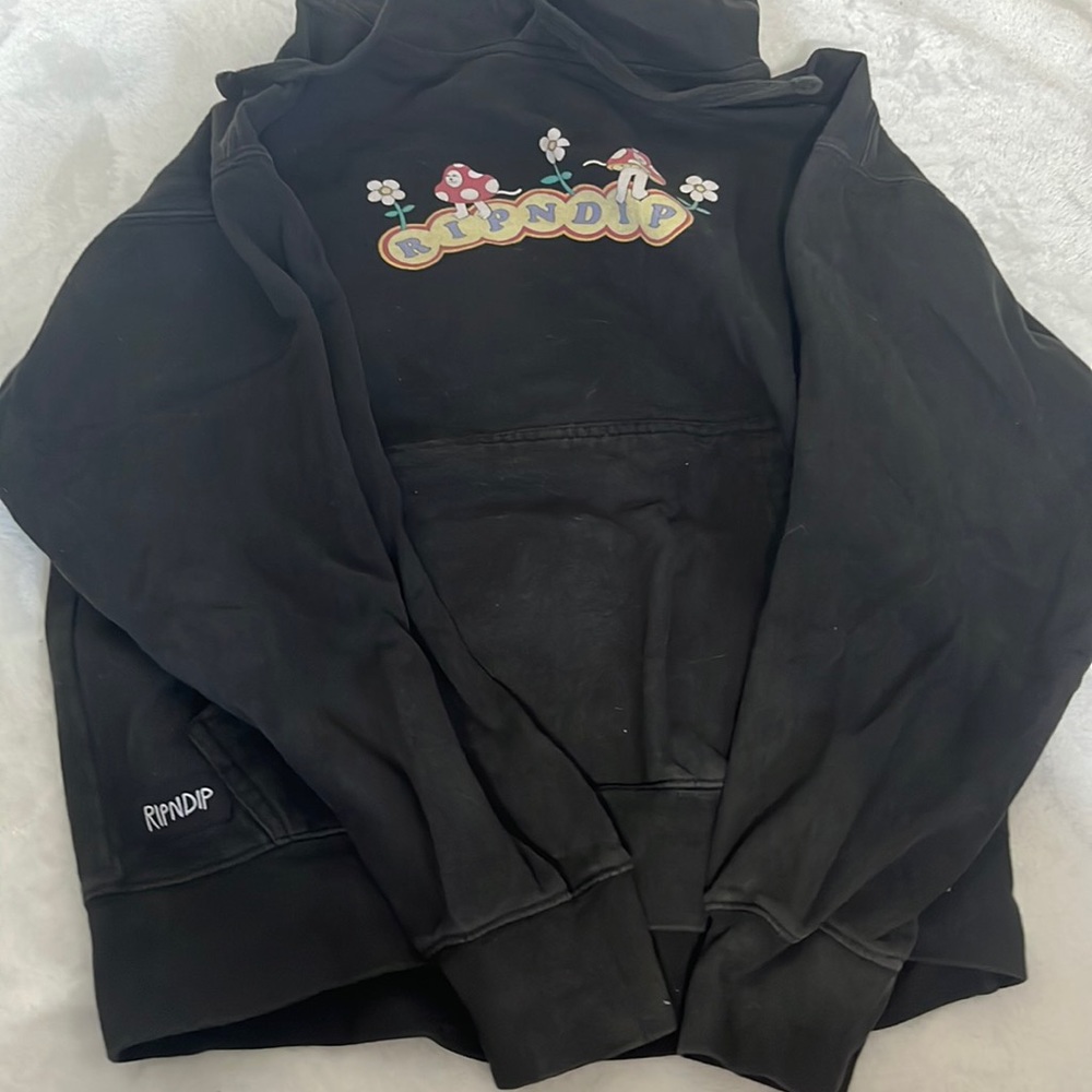 size medium RIPNDIP sweatshirt, thick material